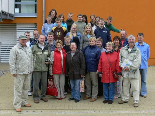 Deutsch-polnisches Gruppenfoto