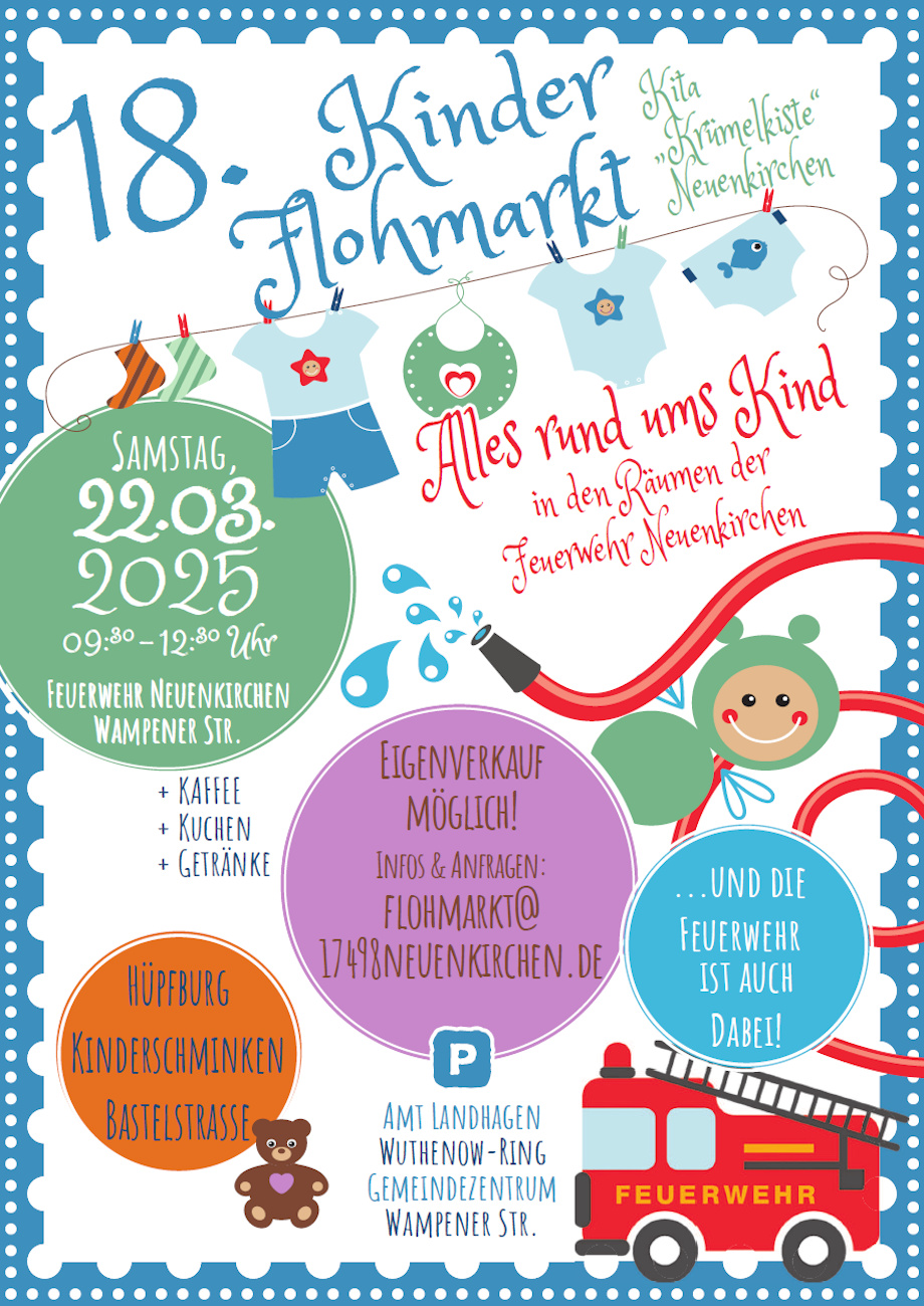 flyer kita 14 flohmarkt