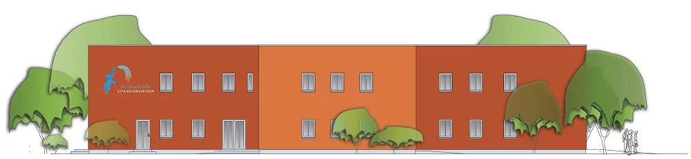 Fassade Krümelkiste (Grafik: frma)
