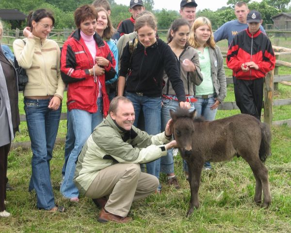 Tiertaufe in Gristow