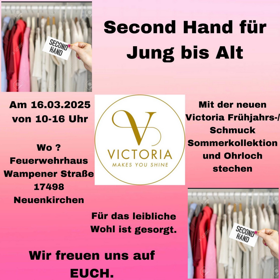 second hand flohmarkt