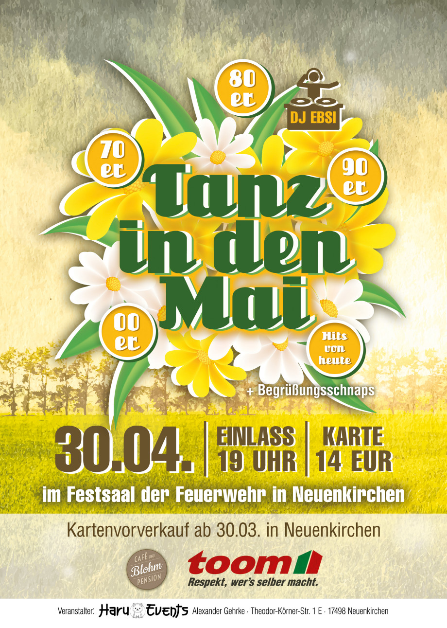 Plakat Tanz Mai