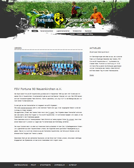 Homepage FSV Fortuna 90 